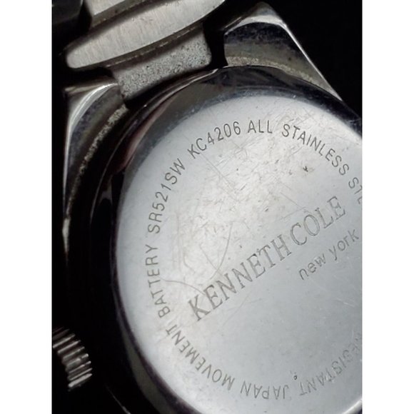 KENNETH Cole New York Ladies Stainless Steel Crystal Women's Watch Lot of 2 - Picture 9 of 9